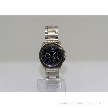 Luminous hands Business Metal Japan Analog Quartz Watch wit